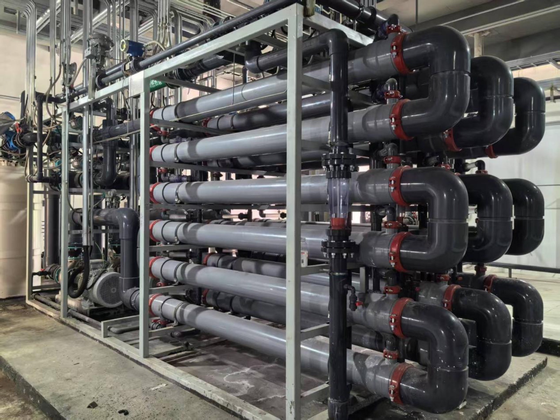 150 m3/h mine-water reuse and ZLD membrane system