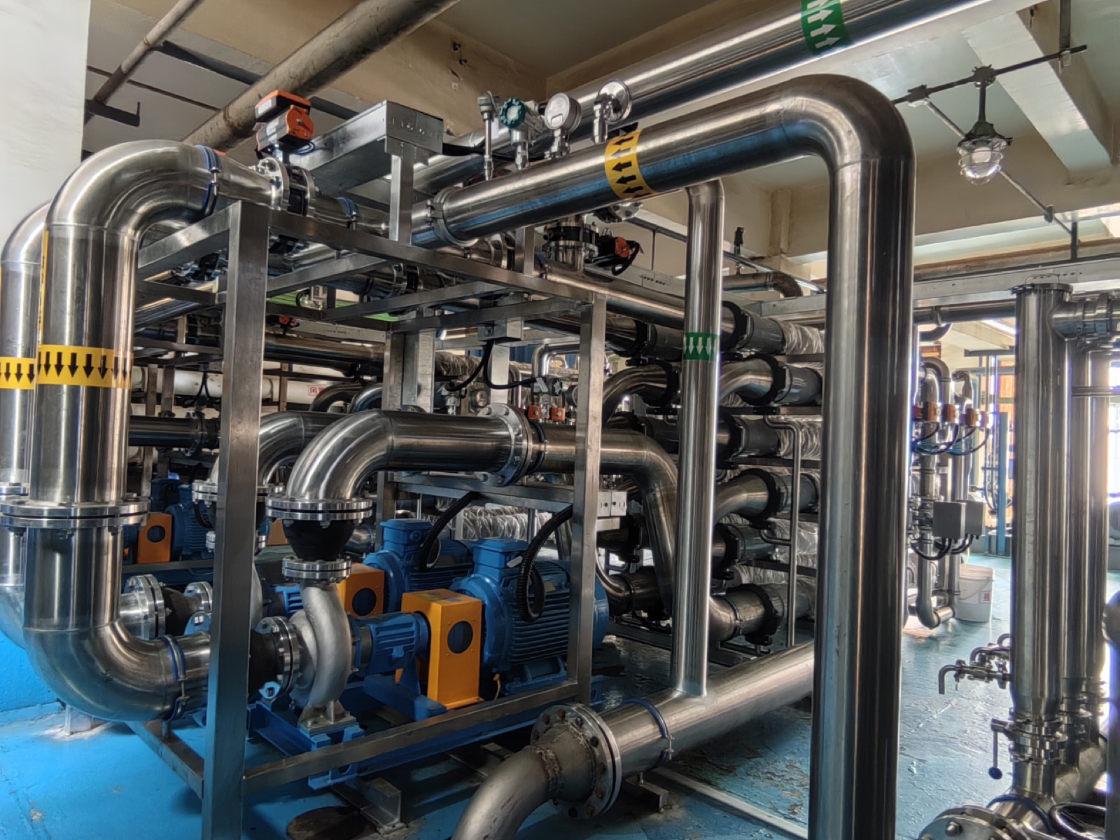 40 m3/h fermentation broth tubular membrane clarification system