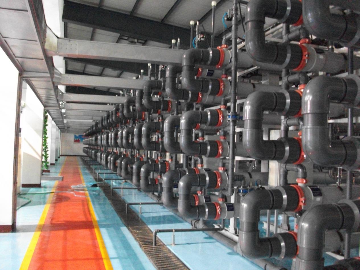 Related tubular membrane oily-water treatment system; not assigned to the named project